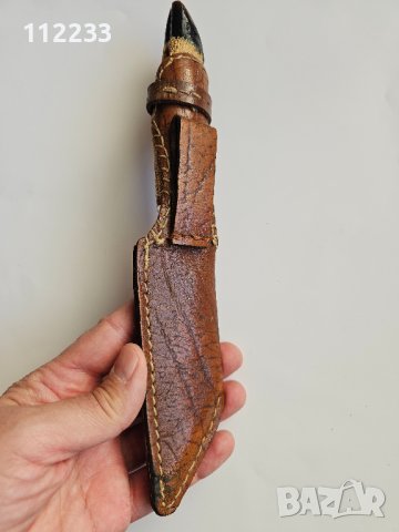 Стар немски ловен нож, снимка 6 - Ножове - 44086070