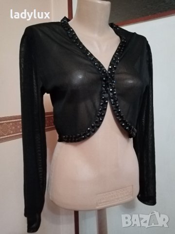 Елегантно Болеро, Размер S/M. Код 1730, снимка 3 - Жилетки - 36679956