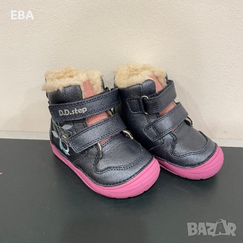 Зимни обувки за момиче D.D.Step / Нови детски боти, снимка 1 - Детски боти и ботуши - 38345591