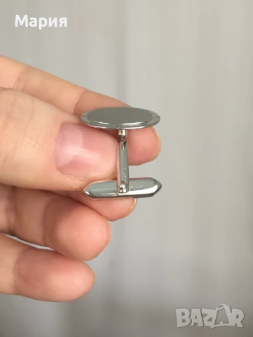 835 L Красиви модерни копчета за ръкавеи Сребро или Медицинска Стомана ? / Картие Знак, снимка 6 - Други - 51273450
