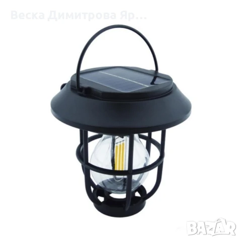 Градинска соларна лампа YH-169 с 3 режима за работа, снимка 7 - Соларни лампи - 51070604