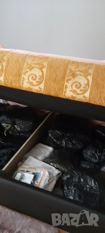 Нова спалня тапицирана с повдигащ механизъм, снимка 5 - Спални и легла - 51960210