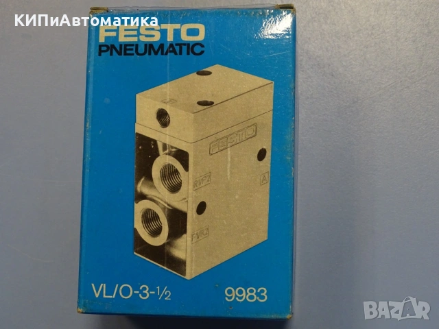 пневматичен разпределител Festo VL/O-3-1/2 typ9983 Pneumatic Valve 0-10Bar, снимка 9 - Резервни части за машини - 53151418