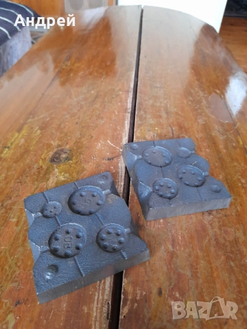 Стар калъп за риболовни тежести,олово, снимка 3 - Други ценни предмети - 53088294