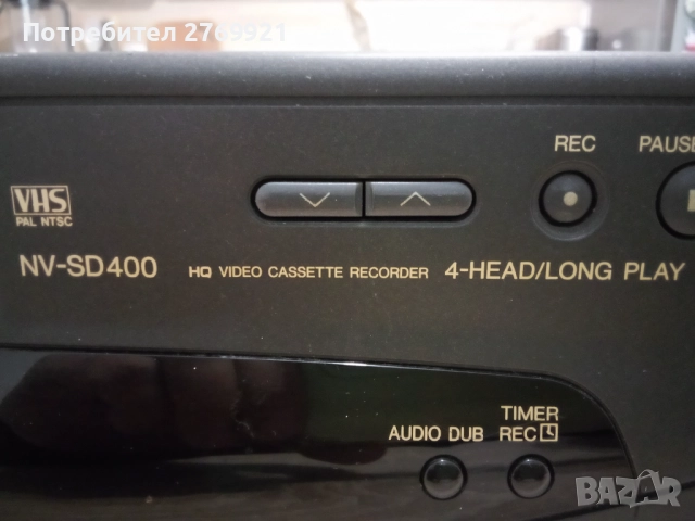 Видео Panasonic 4 Head с дистанционно , снимка 5 - Плейъри, домашно кино, прожектори - 52096960