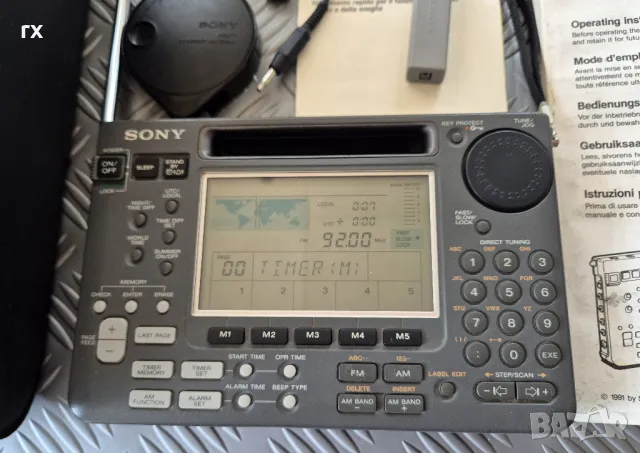 Sony ICF-SW55 радио, снимка 1