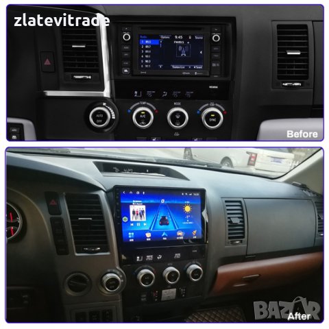 Toyota Tundra 2007-2013 Sequoia 2008-2018 10'' Навигация с мултимедия андроид , 9110, снимка 2 - Аксесоари и консумативи - 29033476