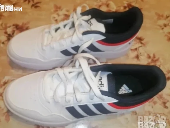 ADIDAS Оригинални Нови Дамски Маратонки Изцяло от Естествена Кожа 41, снимка 6 - Маратонки - 51039818