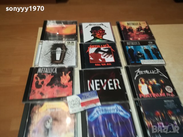 METALLICA CD ПО ИЗБОР 2511231700, снимка 7 - CD дискове - 43144818