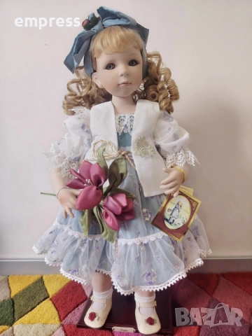 Порцеланова кукла Alberon Nina, снимка 3 - Колекции - 52026181