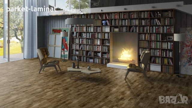 Трислоен паркет Античен Дъб, снимка 2 - Естествен паркет - 52206570