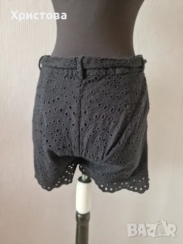 Черни къси панталонки за преходния сезон - 8,00лв., снимка 4 - Къси панталони и бермуди - 49509925