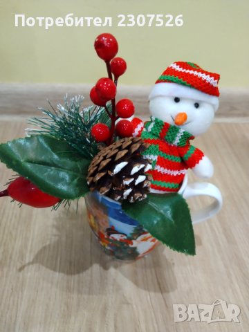 Коледни чаши, снимка 2 - Коледни подаръци - 43253473