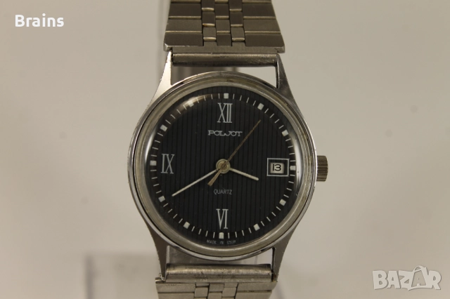 Мъжки Ръчен Часовник POLJOT Quartz, снимка 4 - Мъжки - 52390789