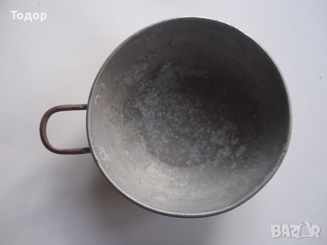 Армейско алуминиево канче съд , снимка 3 - Антикварни и старинни предмети - 43790859