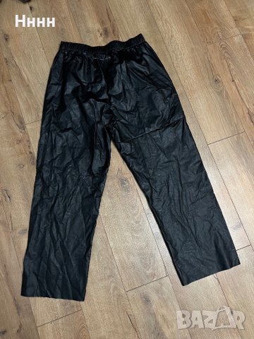 Дамски кожен панталон Maison Margiela MM6 НОВ L-XL , снимка 4 - Панталони - 43280975