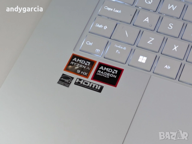 Ryzen AI 9 HX 370/32GB RAM/1TB/16 2.8K 120Hz OLED touch/ASUS Zenbook 16 S 2880x1800 2.8K 120Hz OLED , снимка 10 - Лаптопи за работа - 52882403