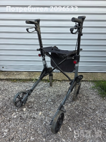 Висок клас ролатор с кошница, снимка 3 - Ролатори - 52081192