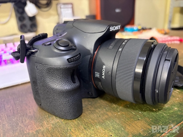 Sony Alpha 58 DSLR + Metz 52 AF-1, снимка 5 - Фотоапарати - 52672536