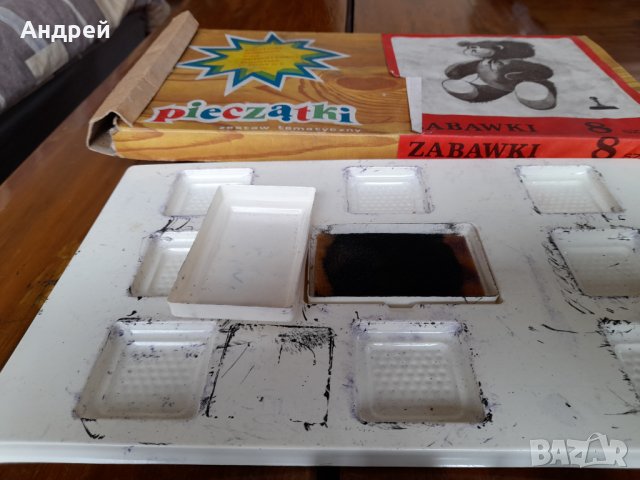 Стара Детска игра с печати #2, снимка 5 - Други ценни предмети - 32722230