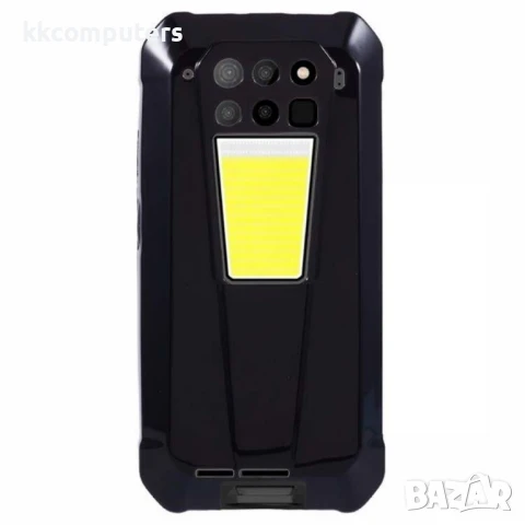 Гъвкав TPU Калъф + Скрийн Протектор за Unihertz Tank 3 Pro – Прозрачен / Черен