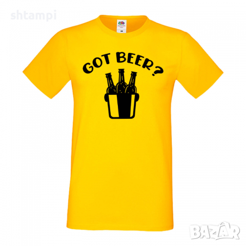 Мъжка тениска Got Beer,Бира,Бирфест,Beerfest,Подарък,Изненада,Рожден Ден, снимка 8 - Тениски - 36377852
