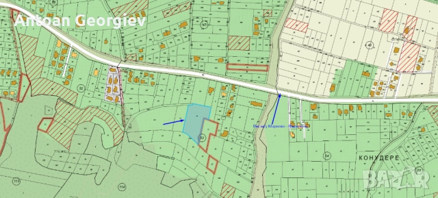 Парцел в с. Марково, местност "Пичковец"
