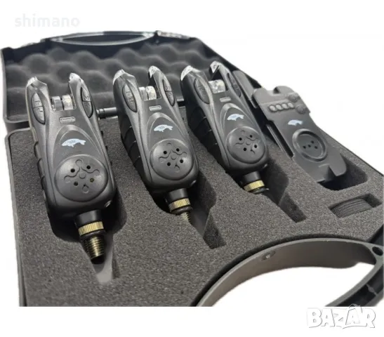 Сигнализатори с централа Tiny 3+1Сигнализатори с централа CarpMax Tiny 3+1