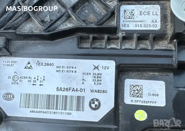 Фар десен фарове BMW LED за Бмв 5 Г30 Г31 Bmw G30 F90 G31 LCI, снимка 9 - Части - 47602700