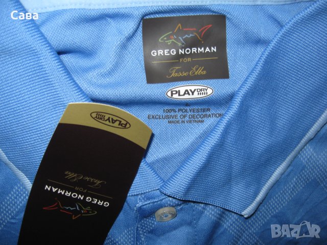 Тениски GREG NORMAN    мъжки,Л  /синя и розова/