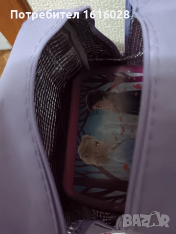 Термо чанта в лилав цвят с Панда., снимка 6 - Други - 51710481