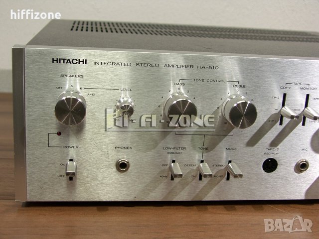 УСИЛВАТЕЛ  Hitachi ha-510 , снимка 4 - Ресийвъри, усилватели, смесителни пултове - 43377313