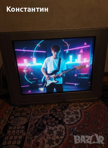 Телевизор SAMSUNG 29 инча с плосък кинескоп, снимка 3 - Телевизори - 52841465