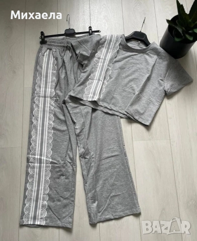 Дамски комплекти с дантела - два цвята - 31€, снимка 2 - Комплекти - 53608618