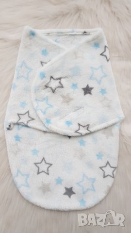 Антистрес пелена 0-3 месеца - зимна, снимка 3 - Спално бельо и завивки - 43016622