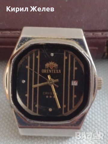 Рядък модел унисекс часовник ORINTEXA CRISTAL много красив стилен 43072, снимка 4 - Мъжки - 43892581