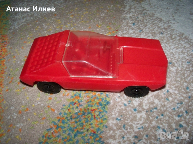 Соц пластмасова количка играчка