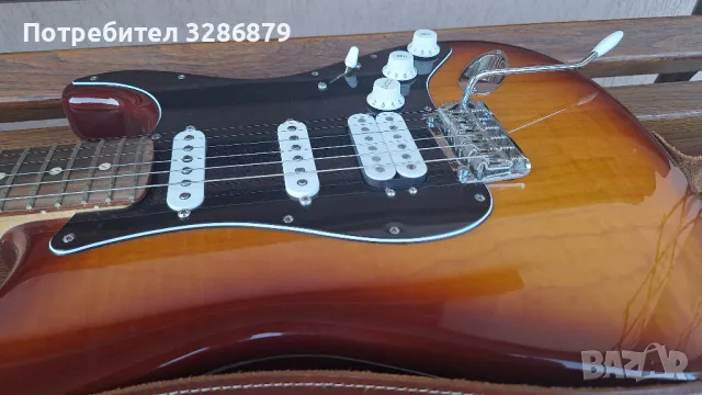 Китара Fender Player Stratocaster + колан и струни, снимка 4 - Китари - 49978051