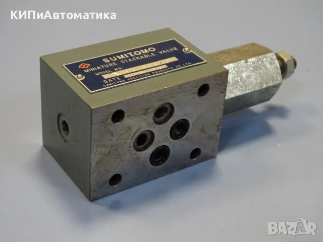 хидравличен клапан SUMITOMO MPA-70-10 miniature stackable valve, снимка 3 - Резервни части за машини - 48767134