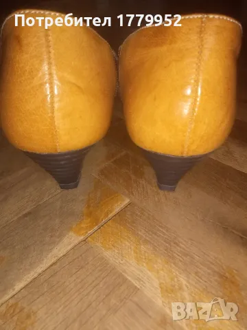 Дамски обувки естествена кожа, снимка 3 - Дамски обувки на ток - 47469579