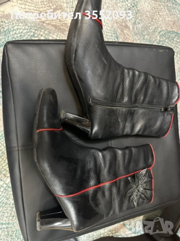 Ботуши и обувки от естествена кожа, снимка 4 - Дамски ботуши - 51694039