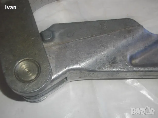 Тръбогиб 16мм UNICUM Немски ръчен уред за огъване тръби алуминиев профи промишлен индустриален 2кг, снимка 15 - Други инструменти - 47603002