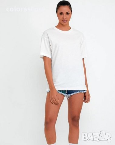 Бяла тениска Balenciaga  код Br32, снимка 2 - Тениски - 35641691