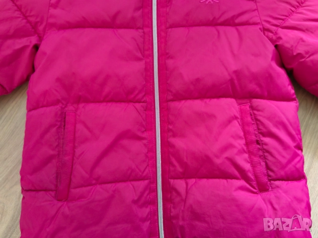 Зимно яке за момиче Benetton 150 см, снимка 3 - Детски якета и елеци - 52082880
