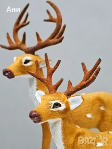 Реалистично еленче семейство елени, снимка 4 - Декорация за дома - 52569867
