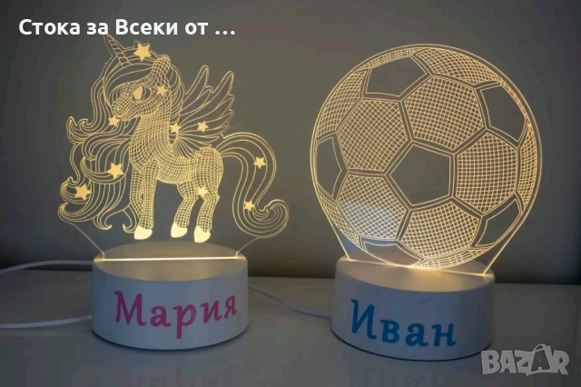 Нощни лампи, снимка 8 - Детски нощни лампи - 51908882