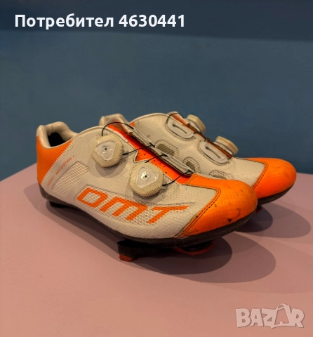 обувки за шосейно колоездене DMT размер 37,5 / 24,1 см, снимка 3 - Велосипеди - 52978938