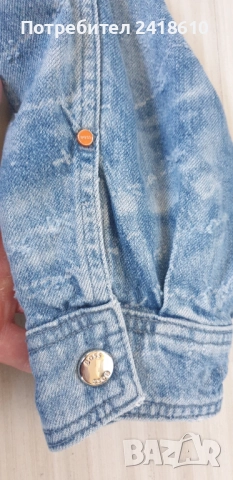 Hugo Boss  C_Bomber Trucker Oversize Womens Jacket Size XL  НОВО! ОРИГИНАЛ! Дамско Дънково Яке!, снимка 7 - Якета - 52225639