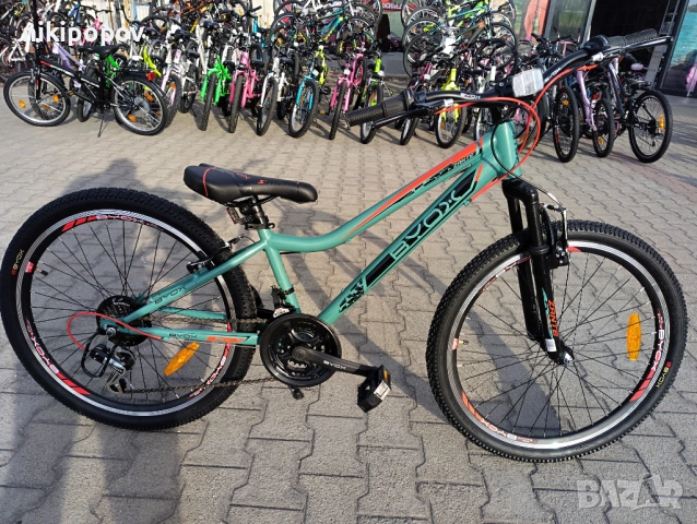 BYOX Велосипед 24" ZANTE зелен, снимка 2 - Велосипеди - 53561529
