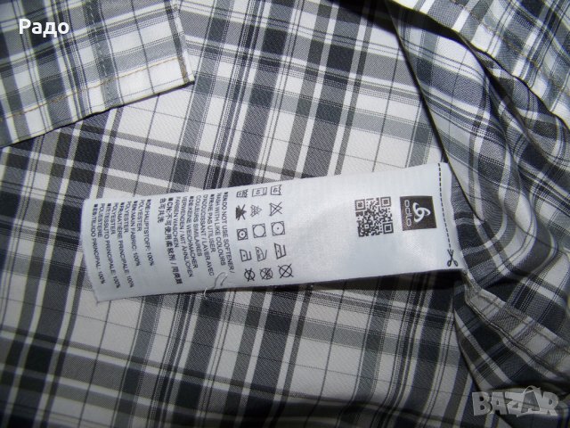 Odlo / L / 100%Original / Мъжка риза с къс ръкав, снимка 5 - Ризи - 37081357
